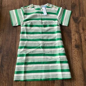 NWT EMMALINE SHIFT DRESS IN OTTOMAN STRIPE